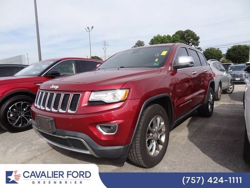 Used 2015 Jeep Grand Cherokee Limited w/ Luxury Group II AWD/4WD image 3