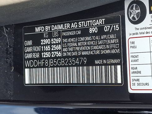 Certified 2016 Mercedes-Benz E 350 4MATIC Sedan image 27