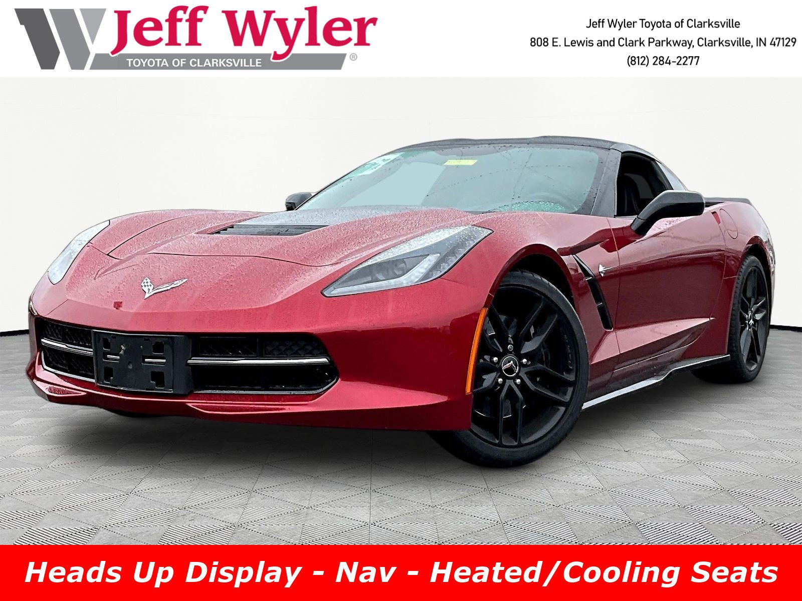 Used 2014 Chevrolet Corvette Stingray Coupe w/ 3LT Preferred Equipment Group RWD image 1