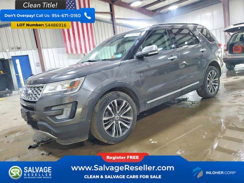 Used 2016 Ford Explorer Platinum AWD/4WD image 1