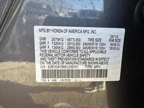 Used 2019 Acura MDX SH-AWD image 15