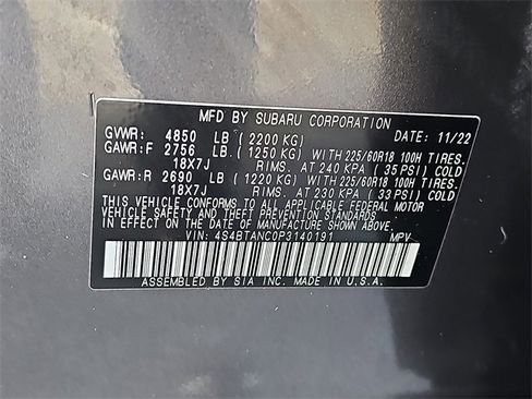 Used 2023 Subaru Outback Limited image 29