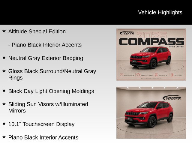 Used 2025 Jeep Compass Latitude w/ Altitude Special Edition AWD/4WD image 10