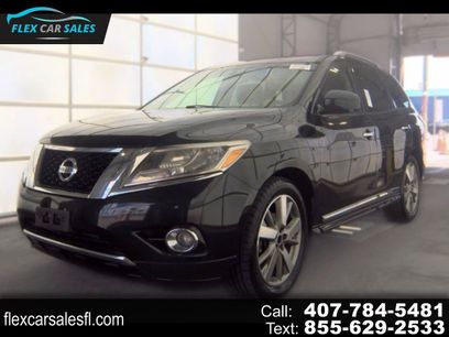 Used 2015 Nissan Pathfinder Platinum w/ Family Entertainment Package