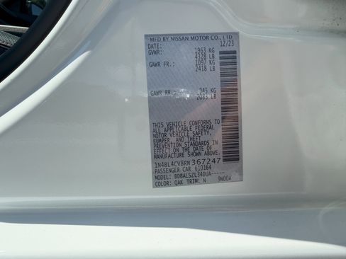 Used 2024 Nissan Altima 2.5 SR FWD image 26