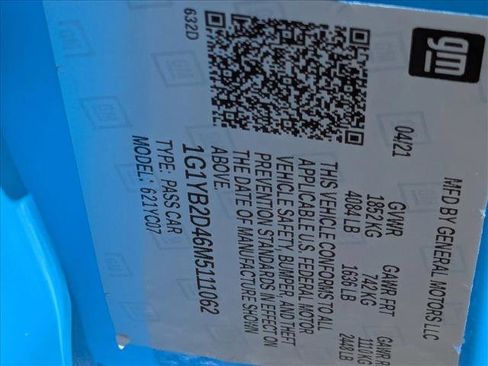 Used 2021 Chevrolet Corvette Stingray Preferred Cpe w/ Z51 Performance Package image 16