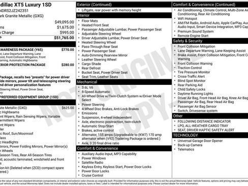 Used 2018 Cadillac XT5 Luxury w/ Driver Awareness Package image 5