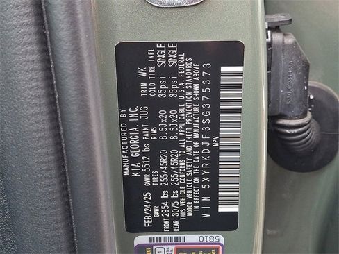 Certified 2025 Kia Sorento SX image 28