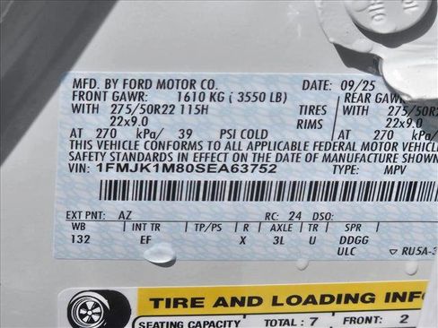 New 2025 Ford Expedition Max Platinum w/ Driver's Package image 18