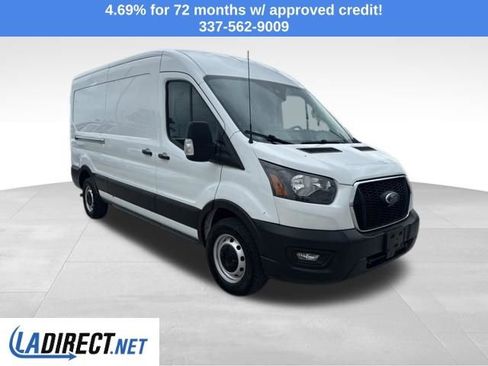 Used 2021 Ford Transit 150 Medium Roof w/ Load Area Protection Package RWD image 1