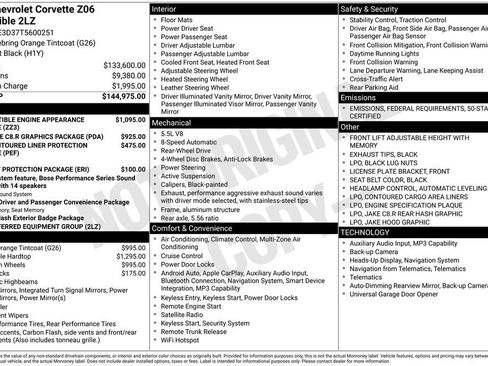 New 2026 Chevrolet Corvette Z06 image 4