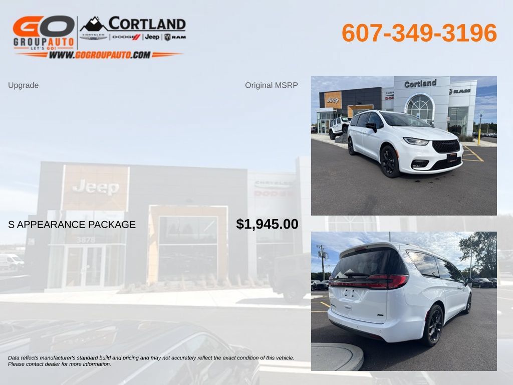 Used 2024 Chrysler Pacifica Touring-L w/ S Appearance Package AWD/4WD image 5
