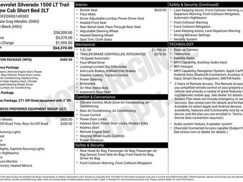 Certified 2024 Chevrolet Silverado 1500 LT Trail Boss w/ Protection Package AWD/4WD image 6