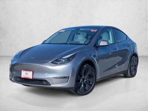 Used 2024 Tesla Model Y Long Range AWD/4WD image 1