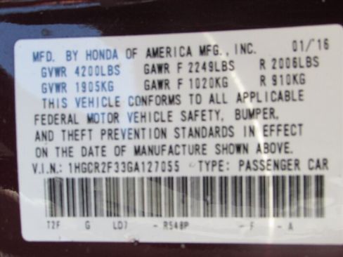 Used 2016 Honda Accord LX image 19
