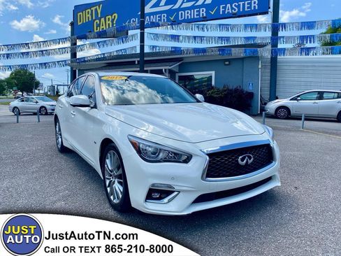 Used 2018 INFINITI Q50 Luxe w/ Essential Package (3.0T Luxe) AWD/4WD image 1