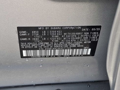 Used 2025 Subaru Outback AWD/4WD image 25