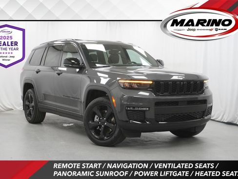 Certified 2025 Jeep Grand Cherokee L Limited w/ Luxury Tech Group II image 1