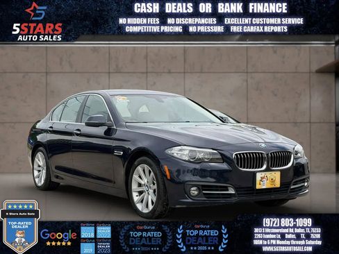 Used 2015 BMW 535i xDrive Sedan AWD/4WD image 1