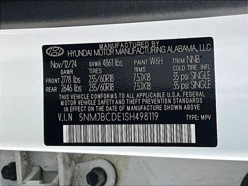 Used 2025 Hyundai Tucson SEL AWD/4WD image 18