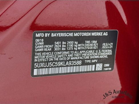 Used 2019 BMW X4 M40i w/ Executive Package image 40