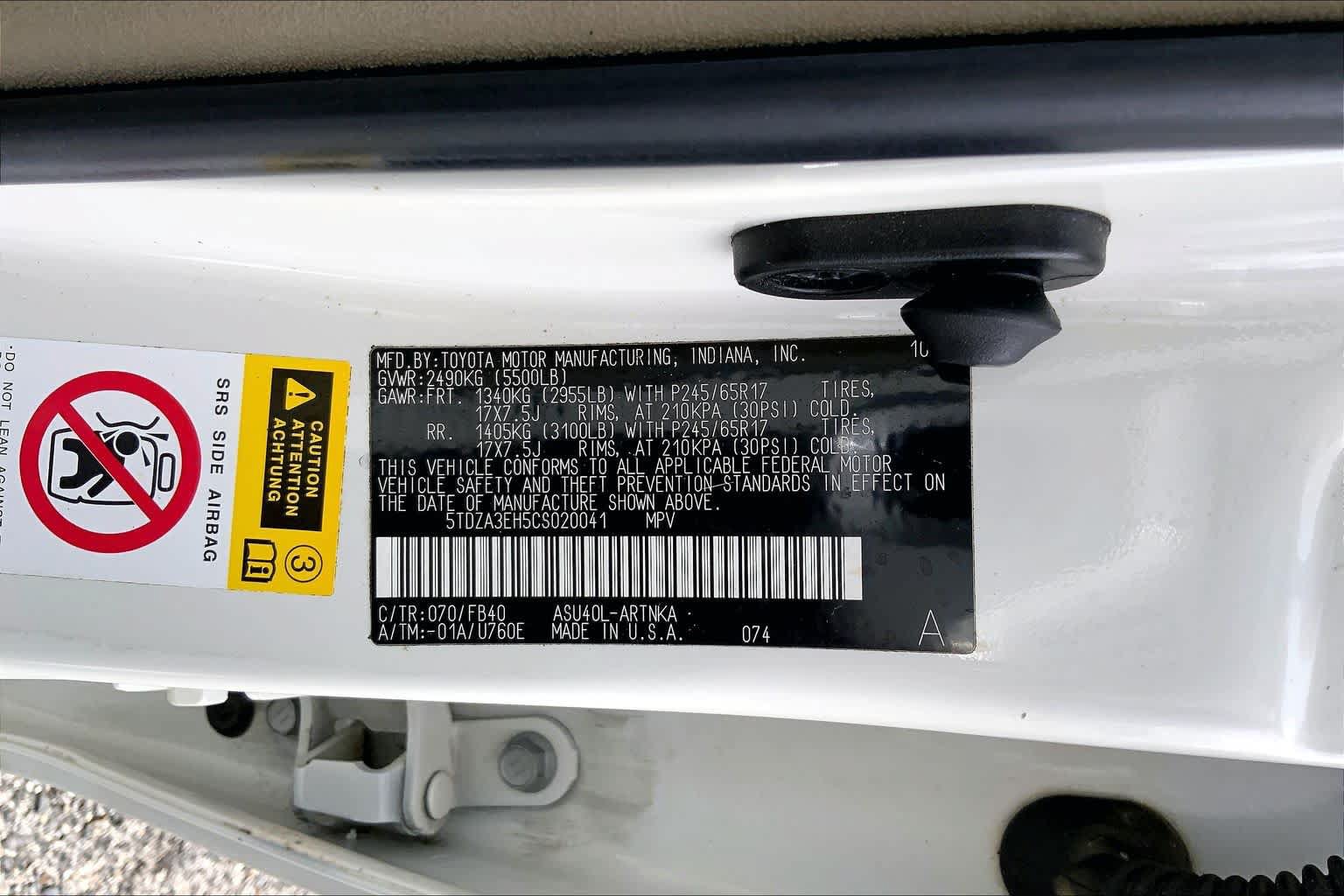 Used 2012 Toyota Highlander FWD image 35
