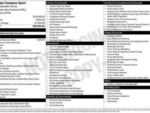 Used 2024 Jeep Compass Sport AWD/4WD image 5