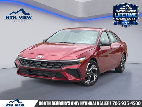 Certified 2025 Hyundai Elantra Sport FWD image 1