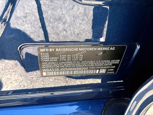 Used 2021 BMW 540i w/ Executive Package RWD image 35
