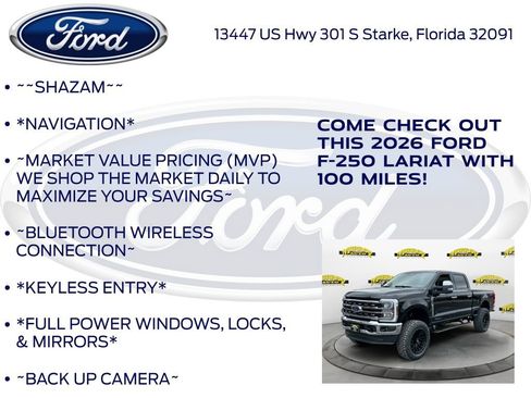 New 2026 Ford F250 Lariat w/ Chrome Package AWD/4WD image 5