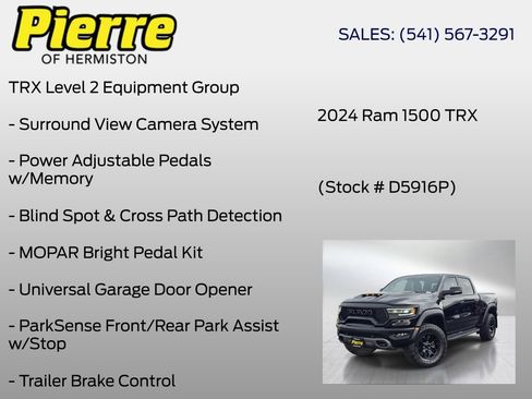 Used 2024 RAM 1500 TRX w/ TRX Level 2 Equipment Group AWD/4WD image 30