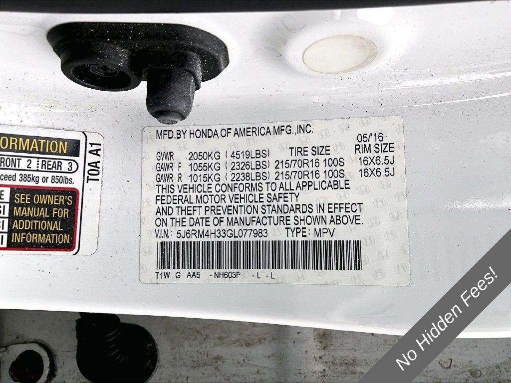 Used 2016 Honda CR-V LX image 18
