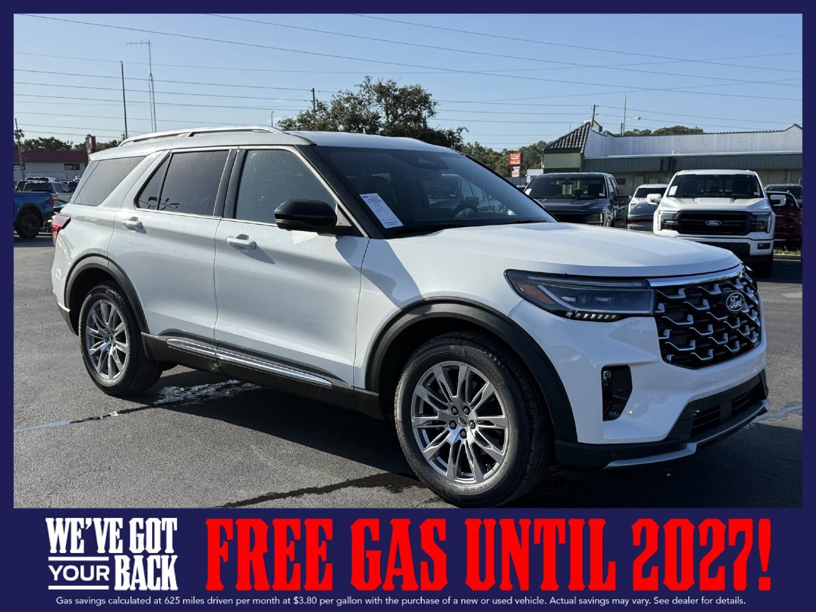 New 2027 Ford Explorer Platinum RWD image 2