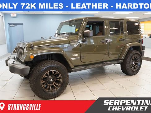 Used 2015 Jeep Wrangler Unlimited Sahara w/ Dual Top Group image 1