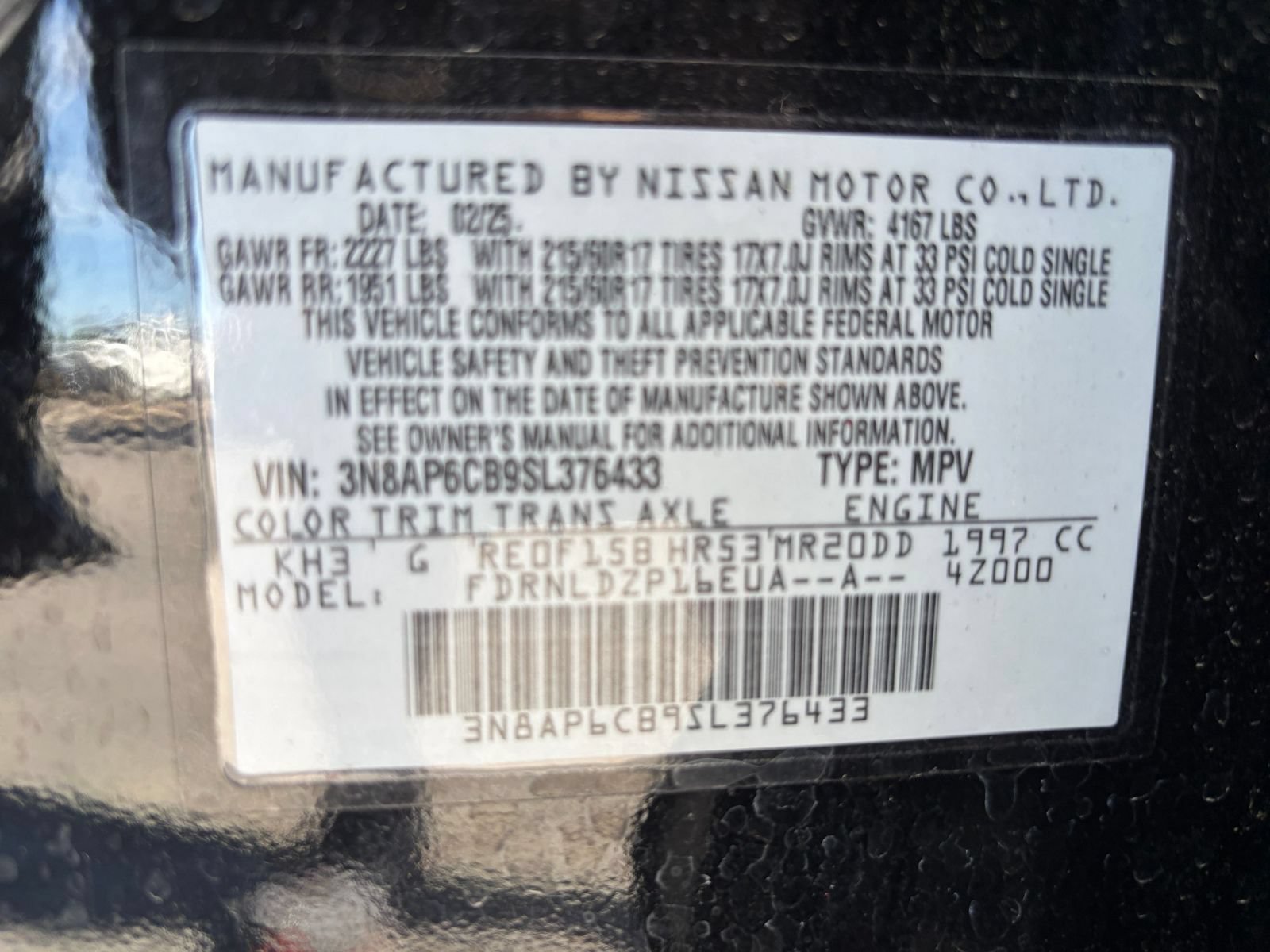 Used 2025 Nissan Kicks SV AWD/4WD image 26