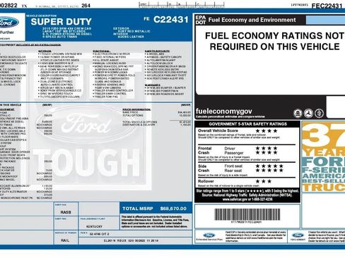 Used 2015 Ford F250 King Ranch w/ FX4 Off-Road Package AWD/4WD image 25