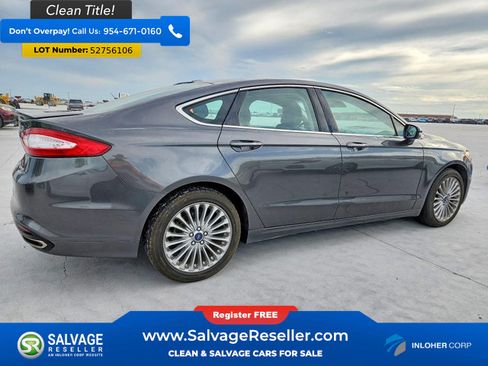 Used 2016 Ford Fusion Titanium AWD/4WD image 4