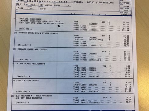 Used 2025 Cadillac XT6 Luxury image 18