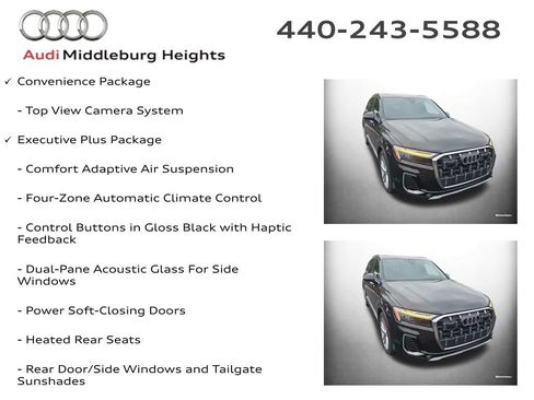 Used 2025 Audi Q7 3.0T Premium Plus w/ Premium Plus Package AWD/4WD image 3