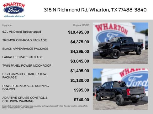 Used 2022 Ford F250 Lariat w/ Tremor Off-Road Package AWD/4WD image 2