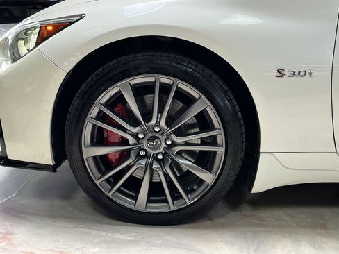 Used 2019 INFINITI Q50 Red Sport 400 w/ Sensory Package AWD/4WD image 26