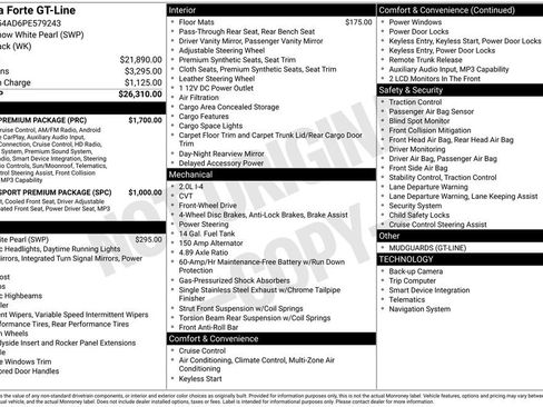 Used 2023 Kia Forte GT-Line w/ GT-Line Premium Package FWD image 4