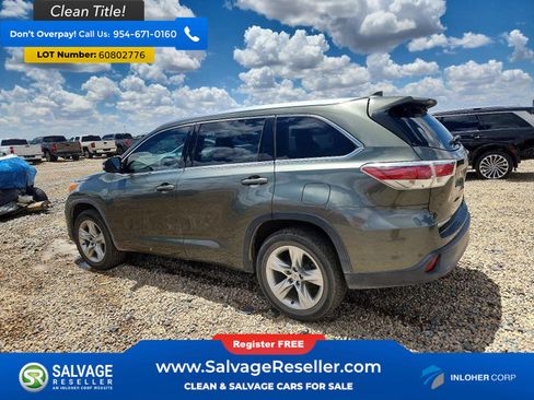 Used 2014 Toyota Highlander Limited FWD image 3