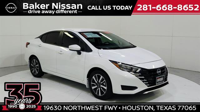 Certified 2025 Nissan Versa SV w/ Trunk Package FWD image 1