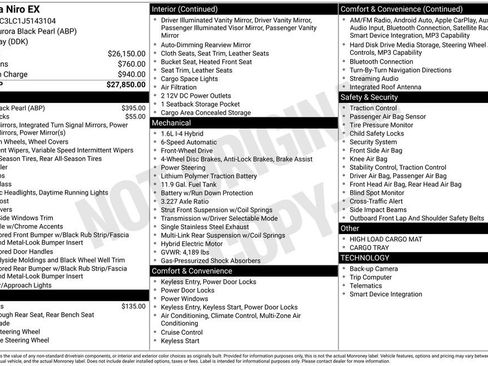 Used 2018 Kia Niro EX image 14