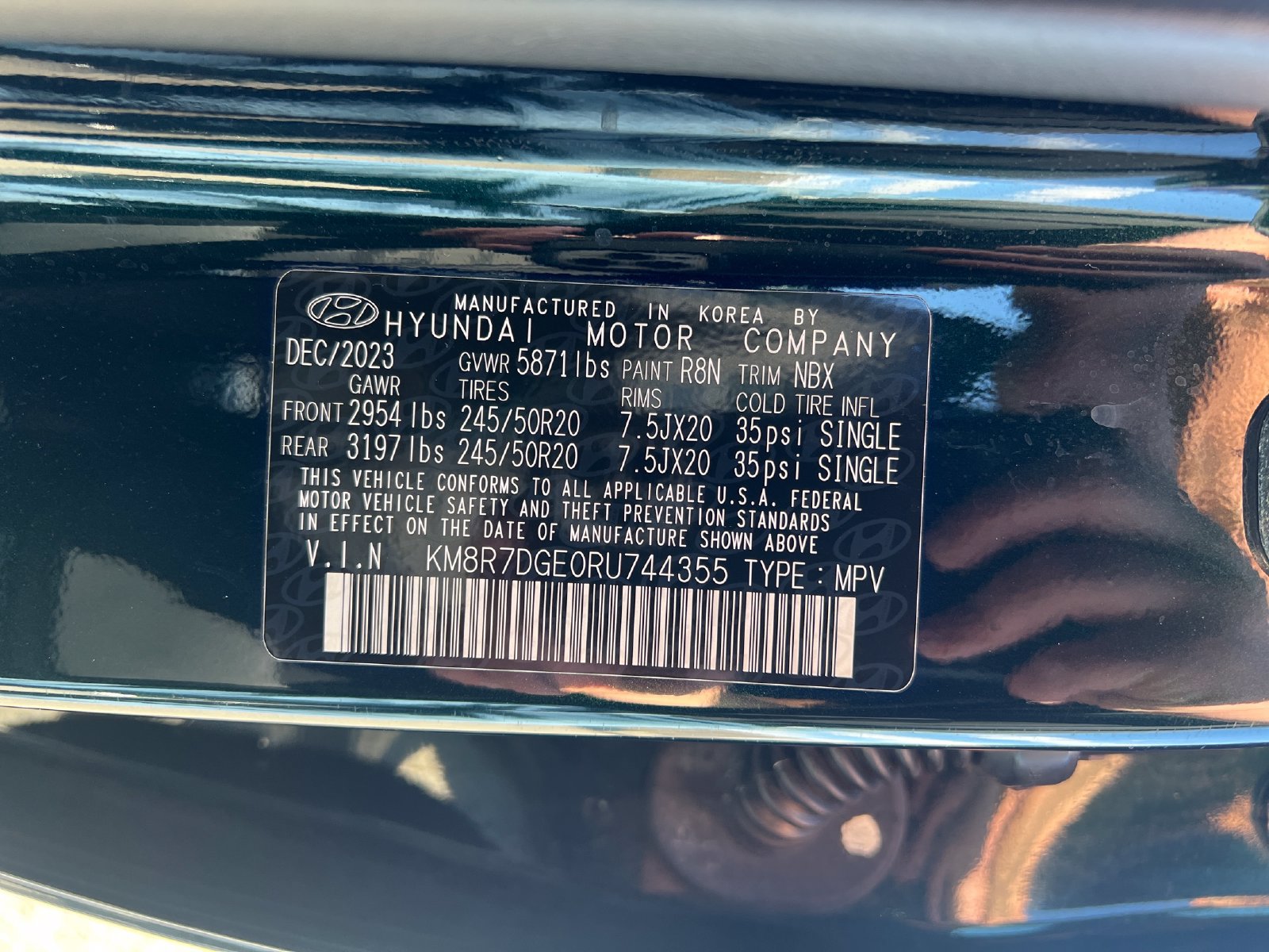 Certified 2024 Hyundai Palisade Calligraphy AWD/4WD image 30