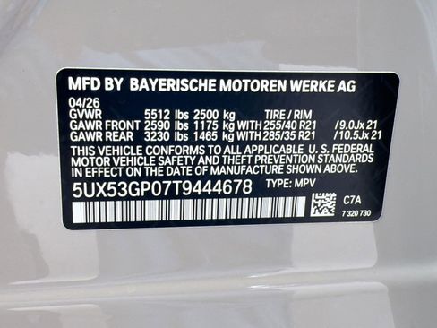 New 2026 BMW X3 xDrive30 w/ Premium Package AWD/4WD image 21