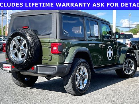 Used 2021 Jeep Wrangler Unlimited Sahara w/ Safety Group AWD/4WD image 10