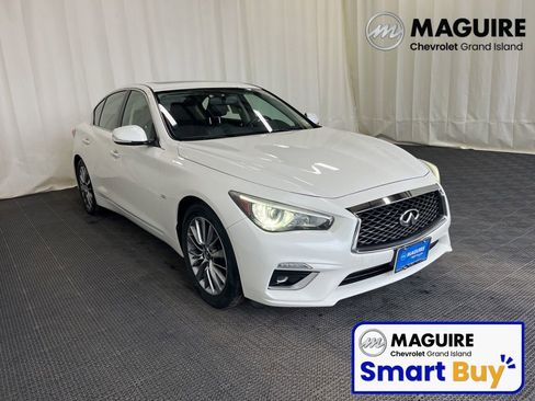 Used 2018 INFINITI Q50 Luxe w/ Cargo Package (L95) AWD/4WD image 37
