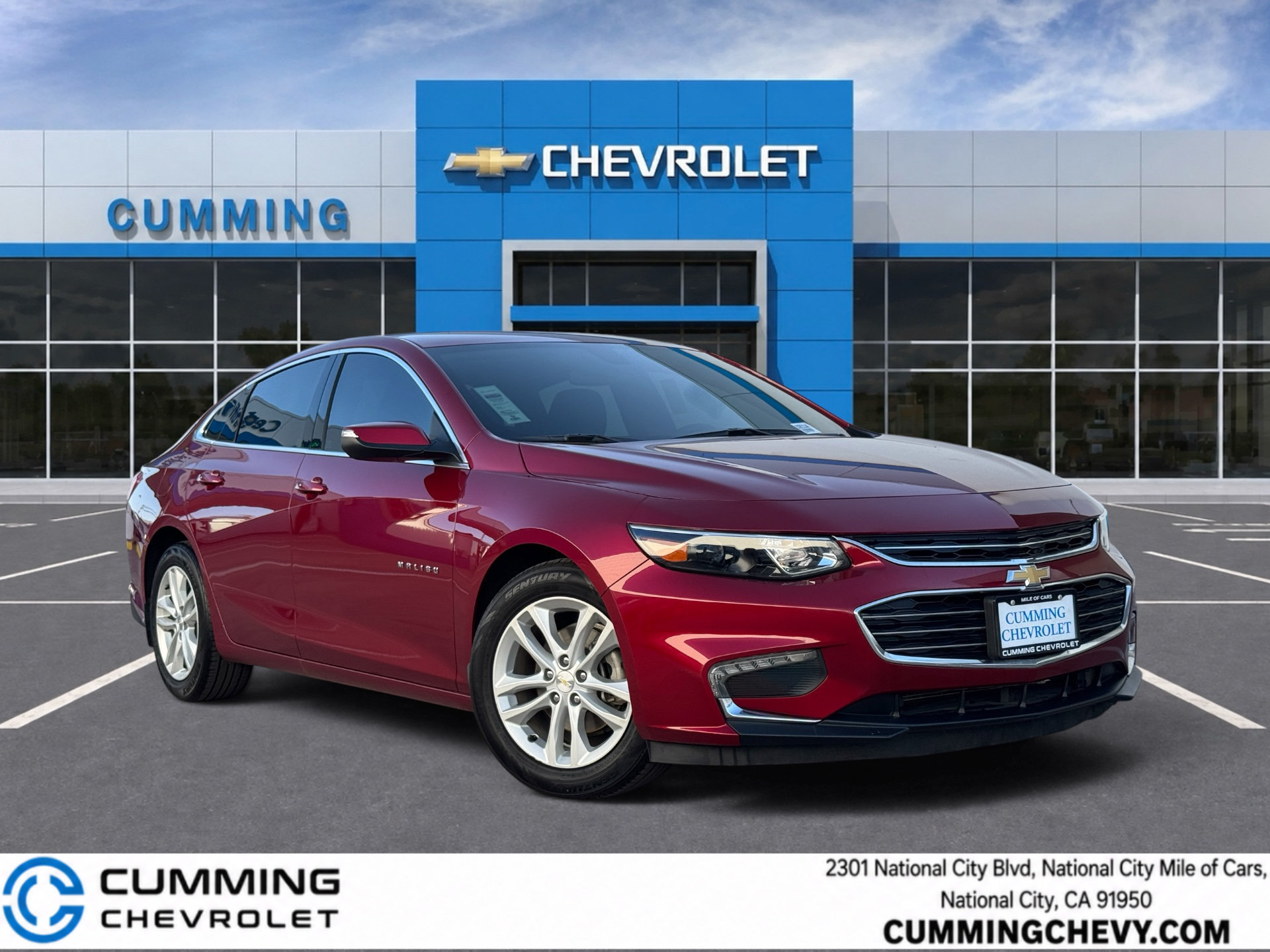 Used 2018 Chevrolet Malibu LT FWD image 1